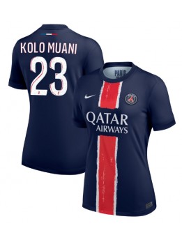 Ženski Nogometna dresi replika Paris Saint-Germain Randal Kolo Muani #23 Domači 2024-25 Kratek rokav